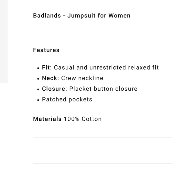 Billabong Badlands Jumpsuit Size L large Romper cotton gauze Peach - Picture 15 of 16